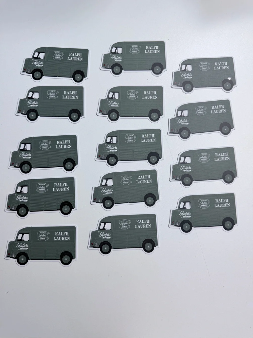 Polo Ralph Lauren Ralph’s Coffee Punch Cards Bundle Of 15 Loyalty Cards